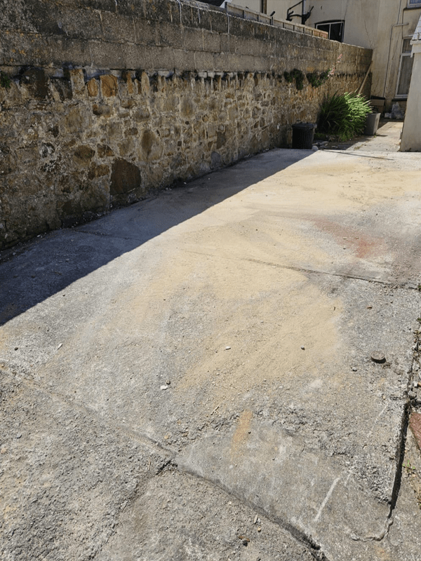 Clean driveway