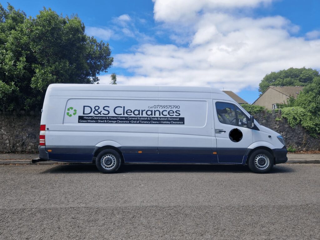 D&S House Clearances Van