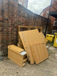 Before Rubbish removal