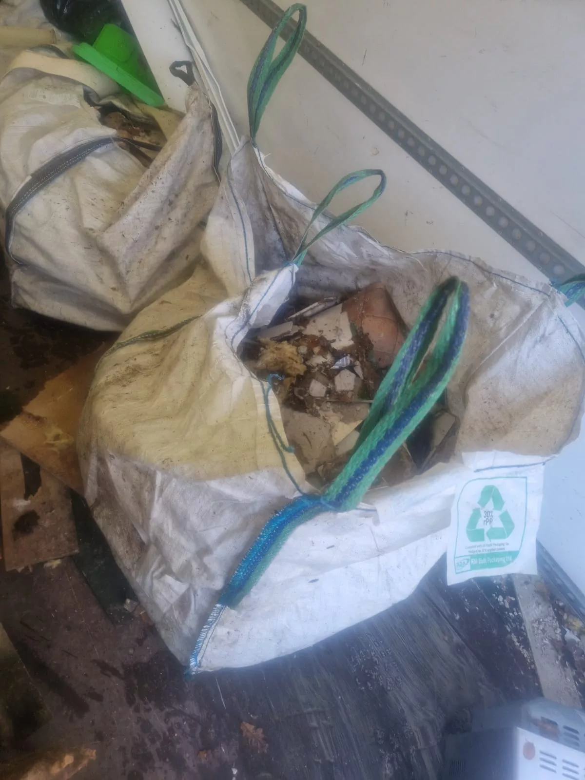 Skip bag removal by D & S Clearances in Callington – exterior view